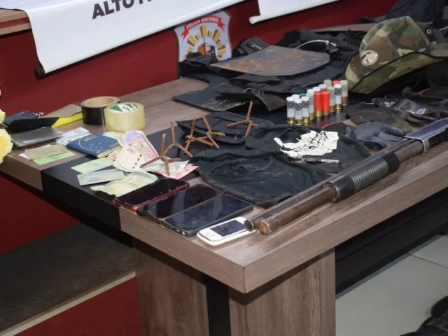 Suman seis los imputados tras atraco a bancos en Santa Rita