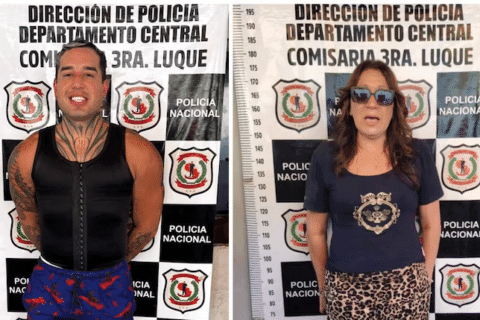Masivo Bro y su madre dejan comisaría de Luque y vuelven a su casa