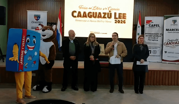 Presentan oficialmente la Feria del Libro y la Ciencia «Caaguazú Lee 2026»