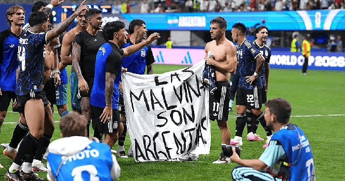 Inglaterra: “El Mundial no es nuestro, pero las Malvinas sí”