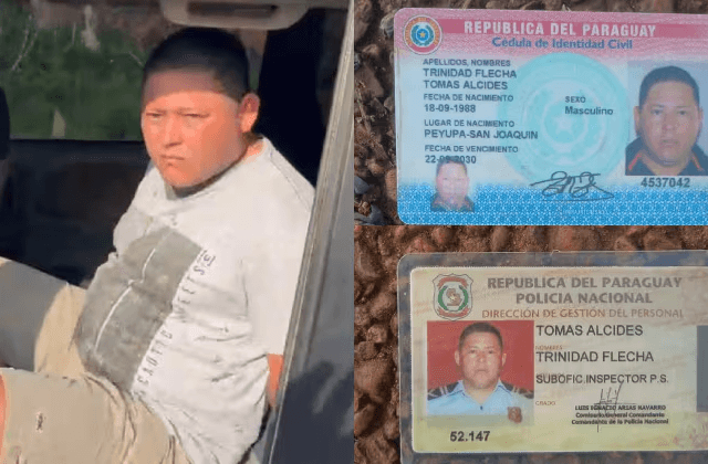 Policía detenido con arsenal de armas fue denunciado por desalojo ilegal en Yasy Cañy Policía detenido con arsenal de armas fue denunciado por desalojo ilegal en Yasy Cañy