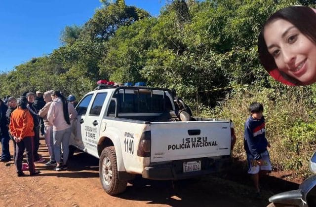 Joven desaparecida fue hallada sin vida en zona boscosa de Encarnación Joven desaparecida fue hallada sin vida en zona boscosa de Encarnación
