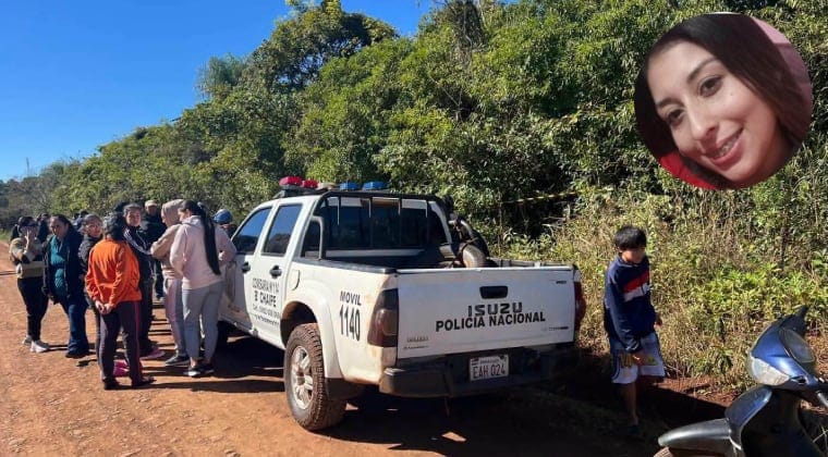 Joven desaparecida fue hallada sin vida en zona boscosa de Encarnación
