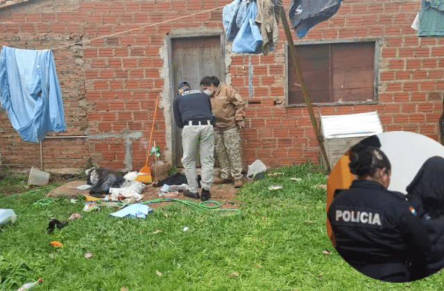 Caazapá: hallan feto en un patio y arrestan a quien sería la madre del bebé Caazapá: hallan feto en un patio y arrestan a quien sería la madre del bebé