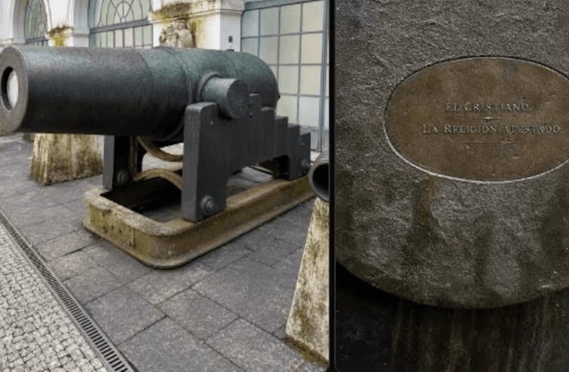 Historiador propone ubicar el cañón “El Cristiano” en el Palacio de López o el Congreso Historiador propone ubicar el cañón “El Cristiano” en el Palacio de López o el Congreso