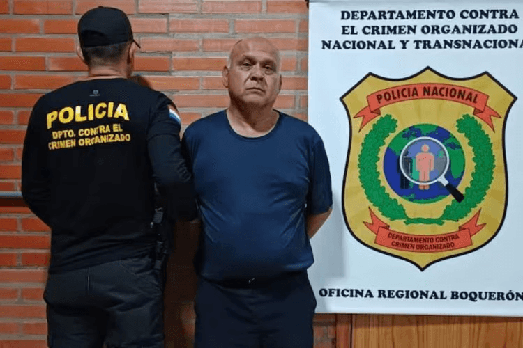 Capturan a exintendente condenado por desvío de G. 1.054 millones Capturan a exintendente condenado por desvío de G. 1.054 millones
