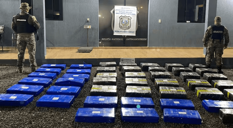 Hallan más de 700 kilos de marihuana en una casa abandonada