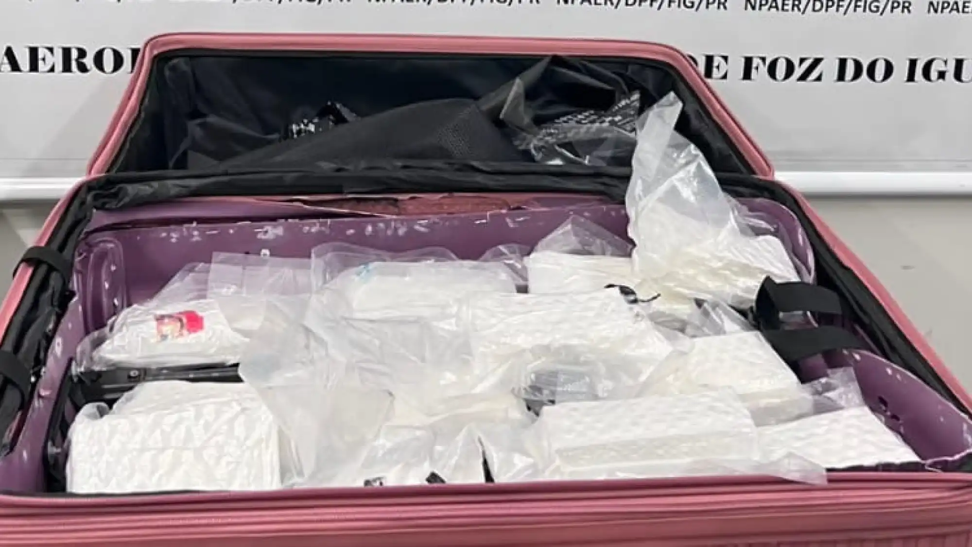 Paraguaya cae con más de 4 kilos de cocaína en aeropuerto de Foz Paraguaya cae con más de 4 kilos de cocaína en aeropuerto de Foz