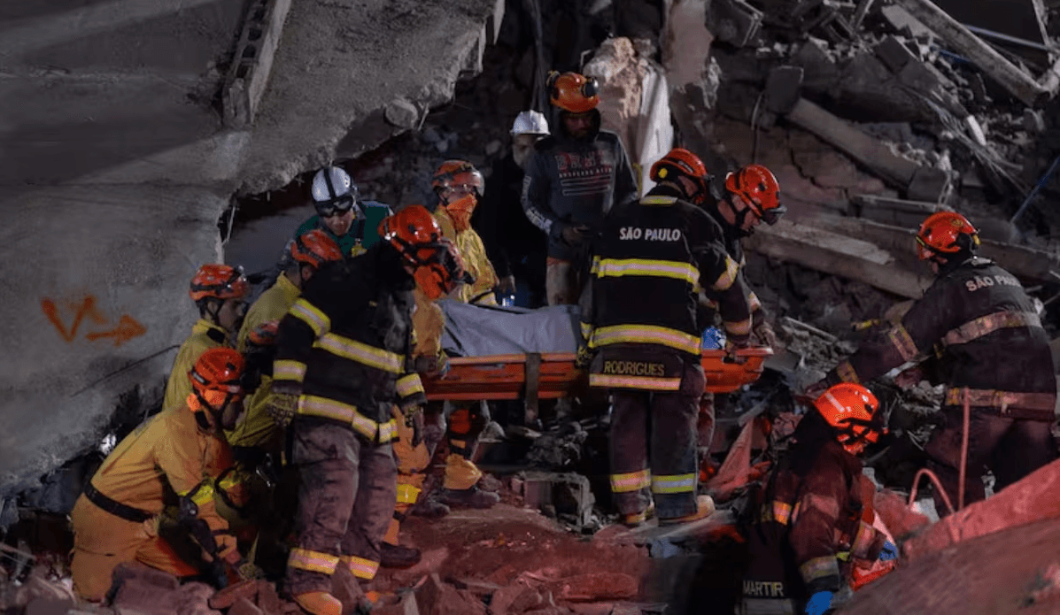 Paraguaya murió en derrumbe de edificio en São Paulo