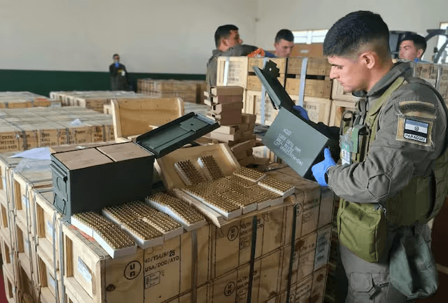 Paraguay compra municiones a EE.UU. por más de G. 8.000 millones