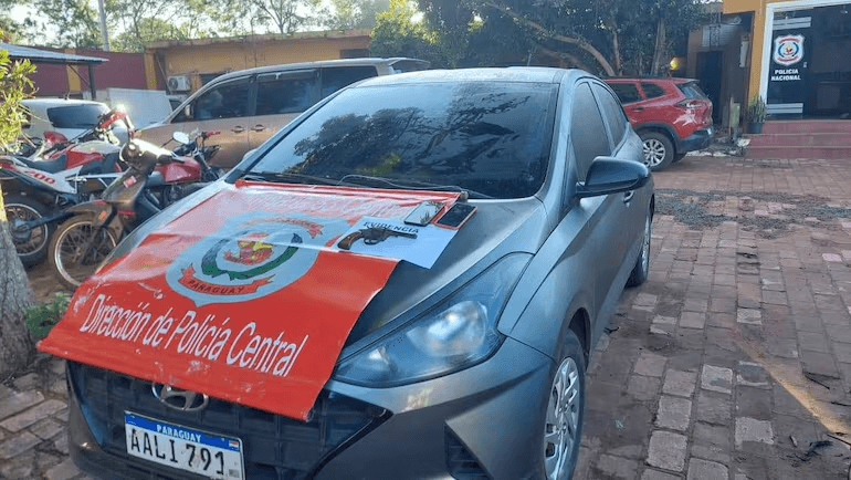 Cinco detenidos, tres de ellos adolescentes, por asalto a conductor de plataforma en Capiatá Cinco detenidos, tres de ellos adolescentes, por asalto a conductor de plataforma en Capiatá