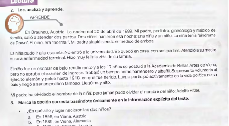 Hitler llegó “muy alto”: MEC aprobó vergonzoso texto escolar, pese a dos años de revisiones Hitler llegó “muy alto”: MEC aprobó vergonzoso texto escolar, pese a dos años de revisiones