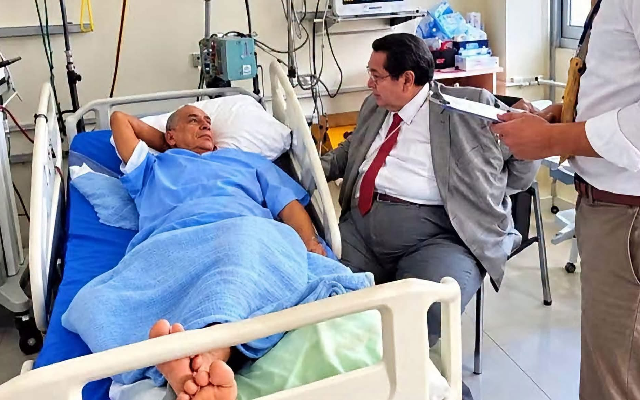 Juez concede prisión domiciliaria a Hugo Javier González por su estado de salud Juez concede prisión domiciliaria a Hugo Javier González por su estado de salud